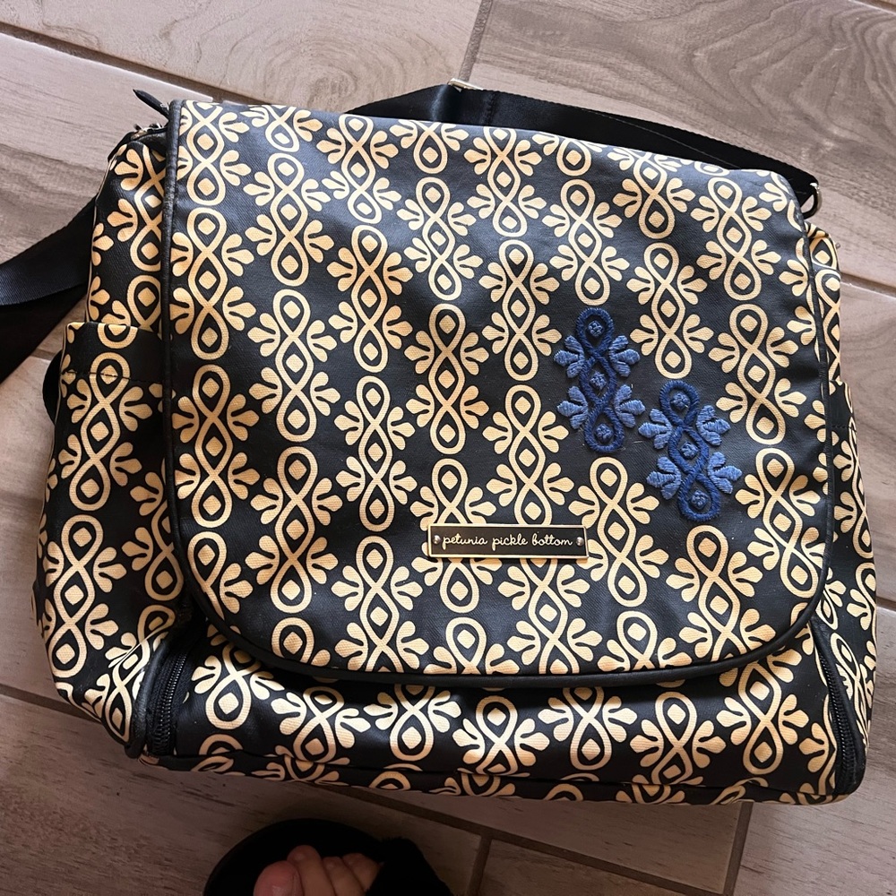 Pottery Barn Petunia Pickle Bottom Diaper Bag